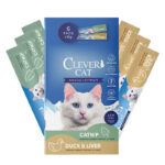 Clever Cat Creamy Cat 6-pack Catnip/Duck & Liver - Bild 3